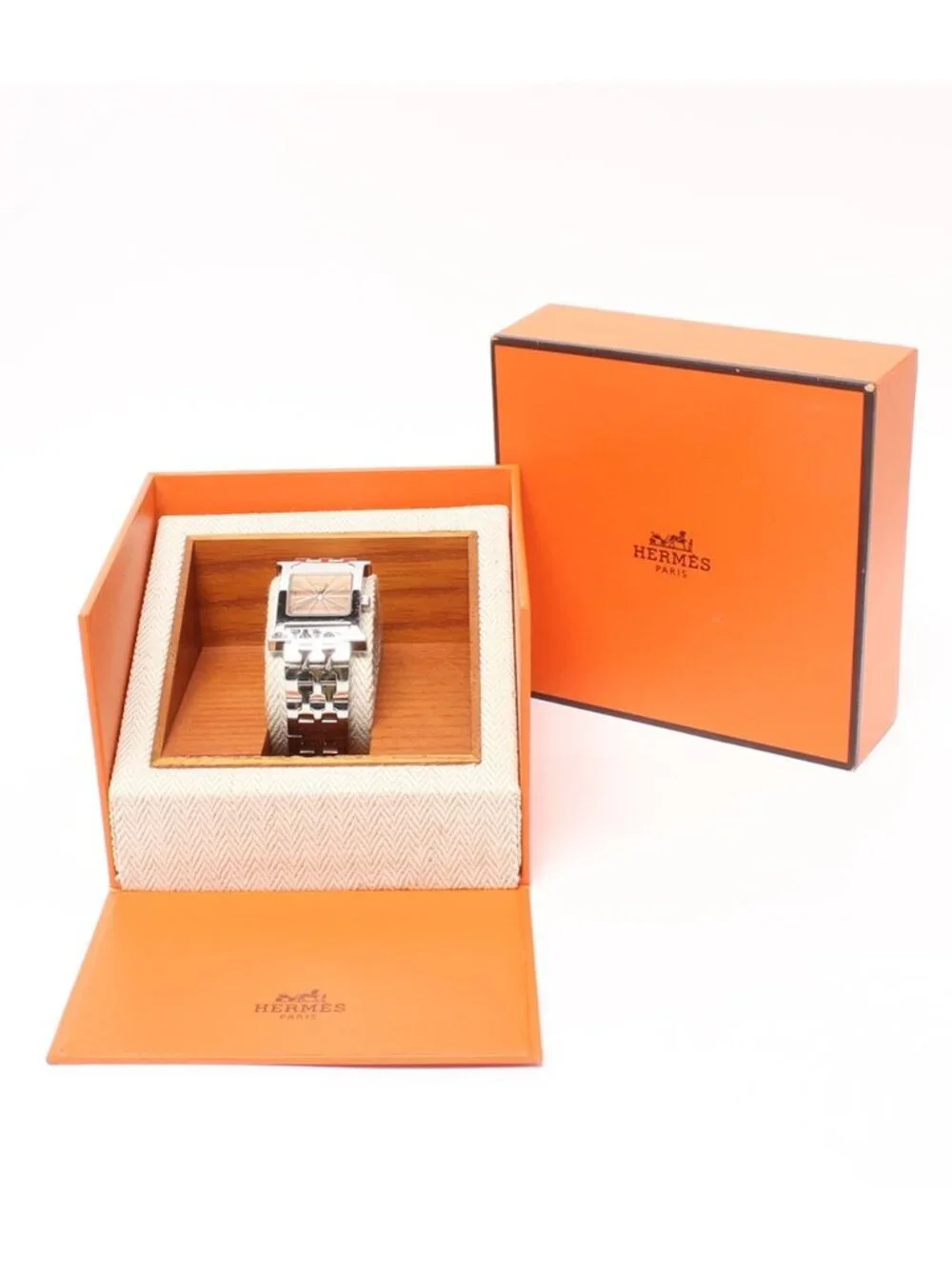 Hermes Watch Quartz Silver